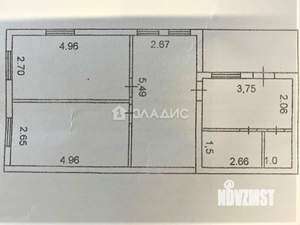 Дом 55м², 2-этажный, участок 5 сот.