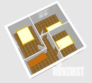 Дом 102м², 2-этажный, участок 6 сот.