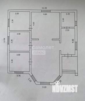 Коттедж 114м², 1-этажный, участок 9 сот.