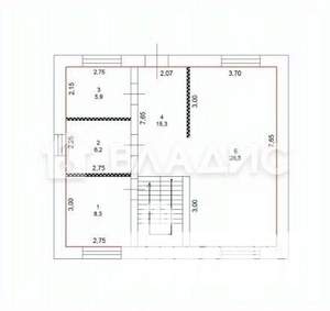 Дом 137м², 2-этажный, участок 8 сот.