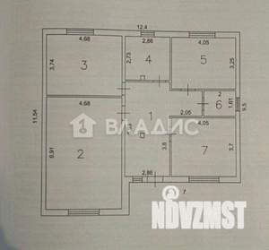Дом 120м², 1-этажный, участок 9 сот.