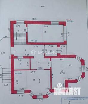 Дом 366м², 2-этажный, участок 12 сот.