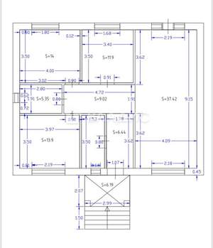 Дом 114м², 1-этажный, участок 6 сот.