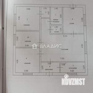 Дом 120м², 2-этажный, участок 6 сот.  