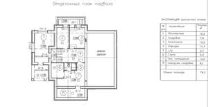 Коттедж 275м², 3-этажный, участок 10 сот.  
