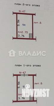 Дача 40м², 2-этажный, участок 4 сот.  