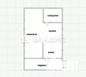 Дом 34м², 2-этажный, участок 9 сот.  