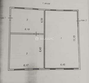 Дом 140м², 3-этажный, участок 9 сот.  