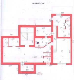 Дом 592м², 2-этажный, участок 13 сот.  