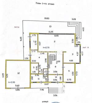 Дом 392м², 2-этажный, участок 12 сот.  