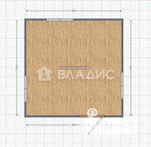 Дача 24м², 1-этажный, участок 7 сот.  