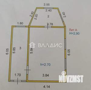 Дача 40м², 2-этажный, участок 10 сот.  