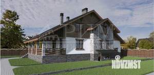 Коттедж 275м², 3-этажный, участок 10 сот.  