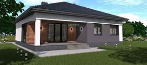 Дом 130м², 1-этажный, участок 8 сот.  