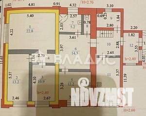 Дом 110м&sup2;, 1-этажный, участок 10 сот.  