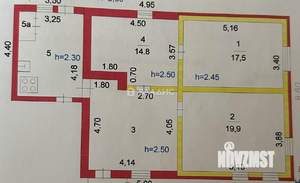 Дом 84м², 1-этажный, участок 16 сот.  