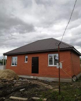 Дом 63м², 1-этажный, участок 6 сот.  