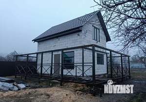 Коттедж 95м&sup2;, 2-этажный, участок 6 сот.  