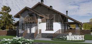 Коттедж 275м², 3-этажный, участок 10 сот.  