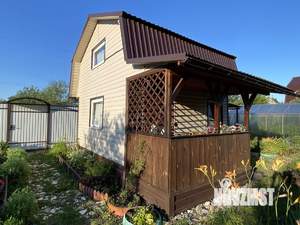 Дом 30м², 2-этажный, участок 6 сот.  