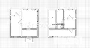 Дом 124м², 2-этажный, участок 6 сот.  
