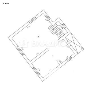 Дом 184м², 2-этажный, участок 8 сот.  