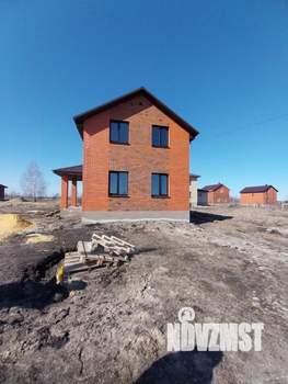 Дом 106м&sup2;, 2-этажный, участок 6 сот.  