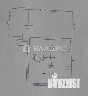 Дом 29м², 1-этажный, участок 4 сот.  