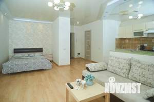 Студия квартира, посуточно, 44м2, 1/10 этаж