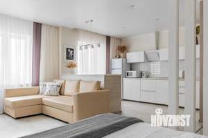 1-к квартира, посуточно, 44м2, 12/16 этаж
