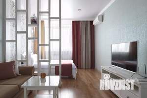 1-к квартира, посуточно, 44м2, 1/1 этаж