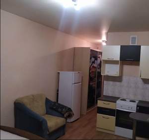 Студия квартира, на длительный срок, 28м2, 6/12 этаж