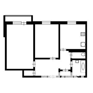 2-к квартира, на длительный срок, 53м2, 7/9 этаж