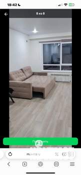 Студия квартира, на длительный срок, 33м2, 17/19 этаж