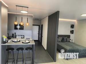 Студия квартира, посуточно, 43м2, 14/16 этаж