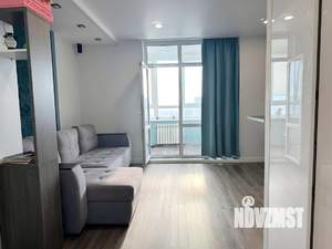 Студия квартира, на длительный срок, 41м2, 10/14 этаж