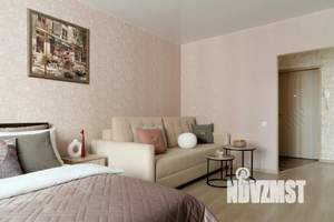 1-к квартира, посуточно, 42м2, 1/1 этаж