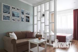 1-к квартира, посуточно, 44м2, 1/1 этаж