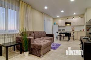 1-к квартира, посуточно, 52м2, 15/18 этаж