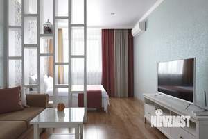 1-к квартира, посуточно, 44м2, 11/18 этаж