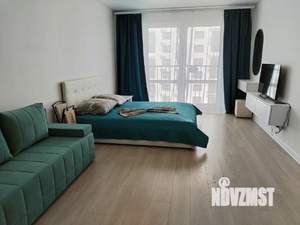 1-к квартира, посуточно, 43м2, 12/18 этаж