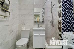 1-к квартира, посуточно, 42м2, 1/1 этаж