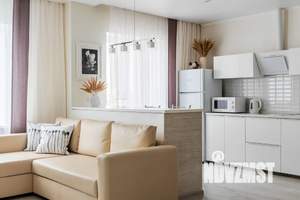 1-к квартира, посуточно, 44м2, 12/16 этаж