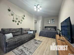 1-к квартира, посуточно, 42м2, 11/18 этаж