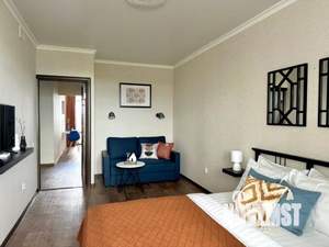 1-к квартира, посуточно, 40м2, 1/1 этаж