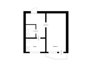 1-к квартира, на длительный срок, 35м2, 3/9 этаж