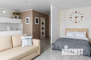 1-к квартира, посуточно, 44м2, 12/16 этаж