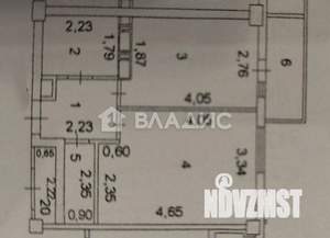 1-к квартира, вторичка, 36м2, 6/18 этаж