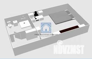 Студия квартира, вторичка, 21м2, 8/8 этаж