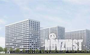 2-к квартира, строящийся дом, 64м2, 14/17 этаж